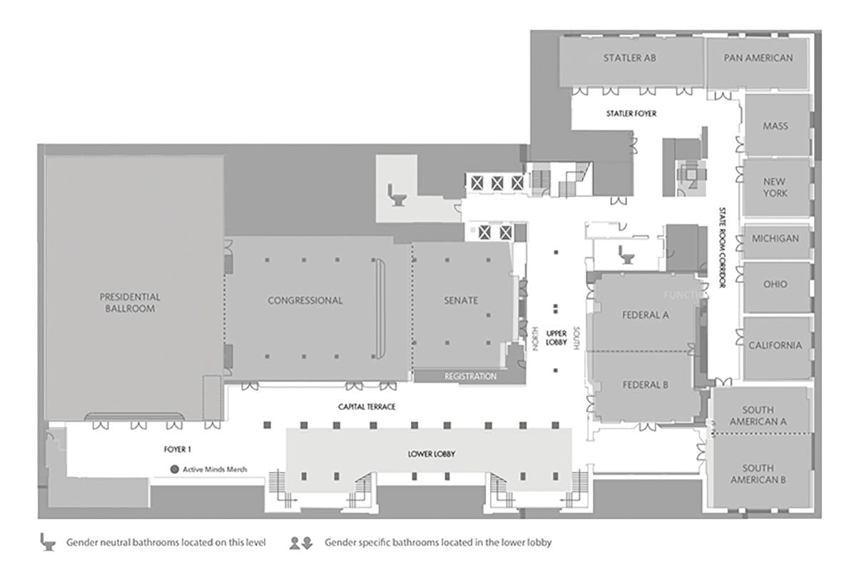 Map of the hotel